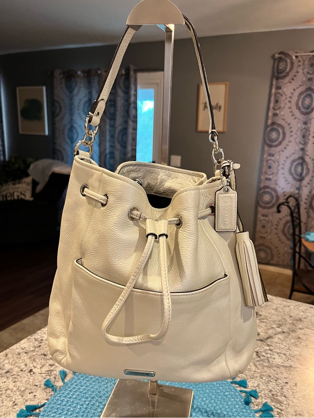 Coach Avery Drawstring Bucket Bag